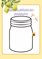 Vorschau - Arbeitsblätter - Marmeladenglasmomente, Dankbarkeitsglas - Deckblatt