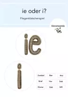 Vorschau - Spiele - Fliegenklatschenspiel ie oder i - Deckblatt