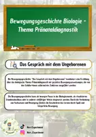 Vorschau - Text - Bewegungsgeschichte Biologie - Pränataldiagnostik - Deckblatt