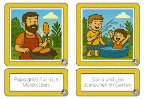 Vorschau - Spiele - Zuordnungsspiel Lesespiel Sommer - Seite 3