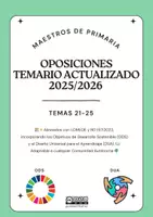 Vista previa - Para docentes: organización, planificación y formación - OPOSICIONES MAESTROS PRIMARIA – TEMAS 21 al 25 - Portada