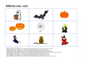 Vorschau - Spiele - Lesespiel zu Halloween - Seite 2