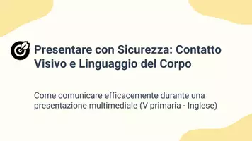 anteprima - Presentazioni / Lavagne - Mantenere contatto visivo e linguaggio corporeo adeguato - Pagina 1