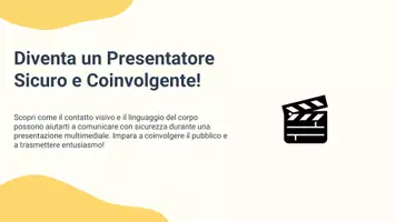 anteprima - Presentazioni / Lavagne - Mantenere contatto visivo e linguaggio corporeo adeguato - Pagina 2