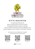 Vorschau - Arbeitsblätter - Musikmonster – 2 kostenlose Arbeitsblätter | Probeversion - Seite 3