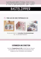 Vorschau - Mal- und Bastelvorlagen - 3D-Puppenhaus: Das ultimative Bastelpaket - Seite 2