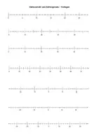 Vorschau - Präsentationen/Tafelbilder - Bilder und Vorlagen Zahlstrahl und Zahlengerade - Seite 1