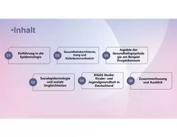 Vorschau - Präsentationen/Tafelbilder - Epidemiologie, Sozialepidemiologie und Gesundheitspsychologie Einstieg - Seite 2