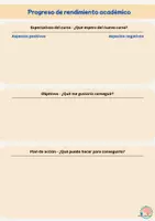 Vista previa - Hojas de trabajo - Progreso rendimiento académico Neuropsicorecursos - Portada