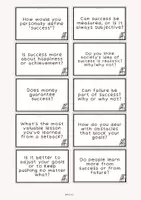 Vorschau - Arbeitsblätter - AIMS AND AMBITIONS (Goals & Success) - Conversation Cards - Seite 2