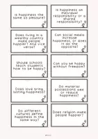 Vorschau - Arbeitsblätter - AIMS AND AMBITIONS (Happiness) - Conversation Cards - Seite 3