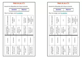Aperçu - Apprentissages en autonomie - Jeu d'association sur les grandeurs physiques - Page 3