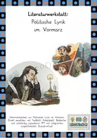 Vorschau - Arbeitsblätter - Literaturwerkstatt: Politische Lyrik im Vormärz - Deckblatt