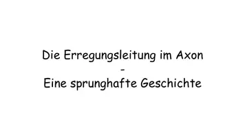 Vorschau - Stundenentwürfe - Erregungsleitung im Axon - saltatorisch & kontinuierlich | Unterrichtsstunde - Seite 3