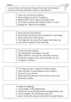 Vorschau - Arbeitsblätter - Verben, Lesen & Kleben, Sätze zu Bildern schreiben, Klasse 1-3 - Seite 2