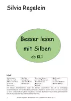 Vorschau - Arbeitsblätter - Super-Silben-Materialpaket: Silben flüssig lesen - Deckblatt