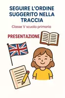 anteprima - Presentazioni / Lavagne - Seguire l’ordine suggerito nella traccia - Pagina di copertina