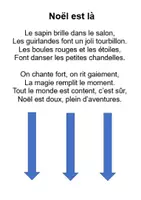 Aperçu - Apprentissages en autonomie - Poésie Noël version simple : maternelle, cycle 2 - Page de couverture