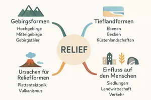 Vorschau - Arbeitsblätter - Arbeitsblatt zum Thema "Erdkunde" + Onlineübung & MP3 + Mindmap + Infografik - Seite 3