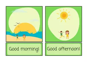 Vorschau - Präsentationen/Tafelbilder - Let´s speak English! - Flashcards and Wordcards - Seite 1