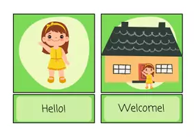 Vorschau - Präsentationen/Tafelbilder - Let´s speak English! - Flashcards and Wordcards - Seite 3