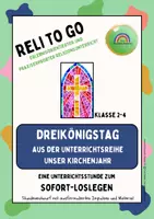 Vorschau - Stundenentwürfe - Unser Kirchenjahr_Dreikönigstag - Deckblatt