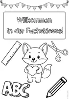 Vorschau - Mal- und Bastelvorlagen - Ausmalbilder - Fuchsklasse - Seite 3