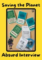Vorschau - Präsentationen/Tafelbilder - Absurd Interview – Saving the Planet - Kartenspiel - Deckblatt