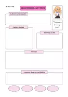 Vorschau - Arbeitsblätter - One of us is lying - Steckbrief Addy Prentiss - Seite 1