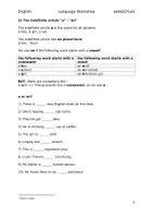 Vorschau - Arbeitsblätter - English Language Workshop - Typical problems in English - Seite 1