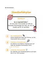 Vorschau - Stundenentwürfe - Adverbiale Bestimmungen - Stundenverlaufsplan+Material - Unterrichtsbesuch - Deckblatt