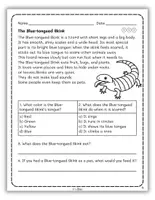 Vorschau - Arbeitsblätter - Australian Animals Nonfiction Reading Passages with Questions - Seite 2