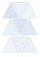 Vorschau - Anderer Materialtyp - blaue Girlande zur Verschönerung für den Klassenraum - Seite 1