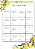 Vorschau - Arbeitsblätter - Sommerferien Bingo zum Schulstart (4 Vorlagen) - Seite 3