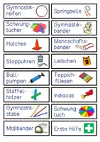 Vorschau - Anderer Materialtyp - Sporthallen- und Geräteraumschilder - Seite 3