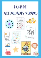 Vista previa - Unidades / Secuencias / Situaciones de Aprendizaje - PACK ACTIVIDADES VERANO - Portada