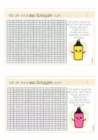 Vorschau - Anderer Materialtyp - Willkommensgruß Schulbeginn - Textmarker - Seite 3