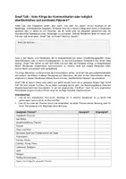 Vorschau - Arbeitsblätter - Small Talk- feine Klinge der Kommunikation oder oberflächliches Palavern? - Seite 2