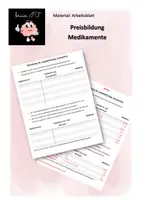 Vorschau - Arbeitsblätter - Preisbildung rezeptpflichtige Medikamente - Deckblatt