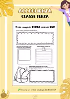 anteprima - Materiale di supporto/inclusione - ACCOGLIENZA CLASSE TERZA - Pagina di copertina
