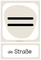 Vorschau - Poster - Kartensymbole - Bild- und Wortkarten - Seite 1