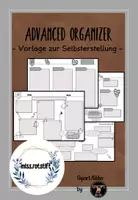 Vorschau - Poster - Advanced Organizer - 4 Vorlagen zur Selbsterstellung - Deckblatt