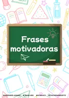 Vista previa - Decoración del aula - Frases motivadoras para decoración del aula - página 1