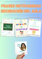 Vista previa - Decoración del aula - Frases motivadoras para decoración del aula - Portada
