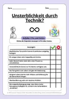 Vorschau - Arbeitsblätter - Unsterblichkeit durch Technik? – Transhumanismus | Philosophie & Ethik - Seite 2