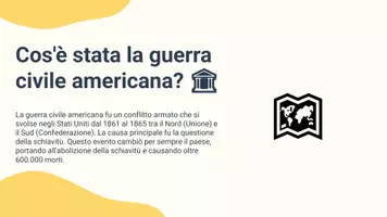 anteprima - Presentazioni / Lavagne - La guerra civile americana: Battaglie e figure di rilievo - Pagina 2