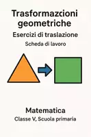 anteprima - Compiti in classe/Test - Raccolta di materiali: Traslazione - Pagina 1