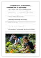 Vorschau - Stundenentwürfe - Lesespurgeschichte für die 7. Klasse: Ein Sommerkrimi - Seite 1