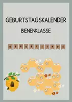 Vorschau - Anderer Materialtyp - Geburtstagskalender - Bienenklasse - Deckblatt