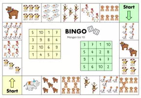 Vorschau - Spiele - Würfelbingo - Mengen bis 10 - Seite 3